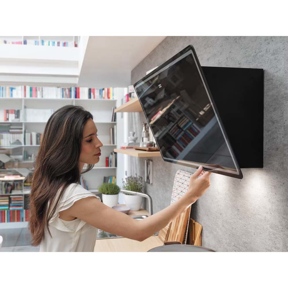 Εικόνα της Απορροφητήρας Franke Smart 2.0 FPJ 915 V BK/DK A Μαύρο Κρύσταλλο Καμινάδα 90cm 3104001025