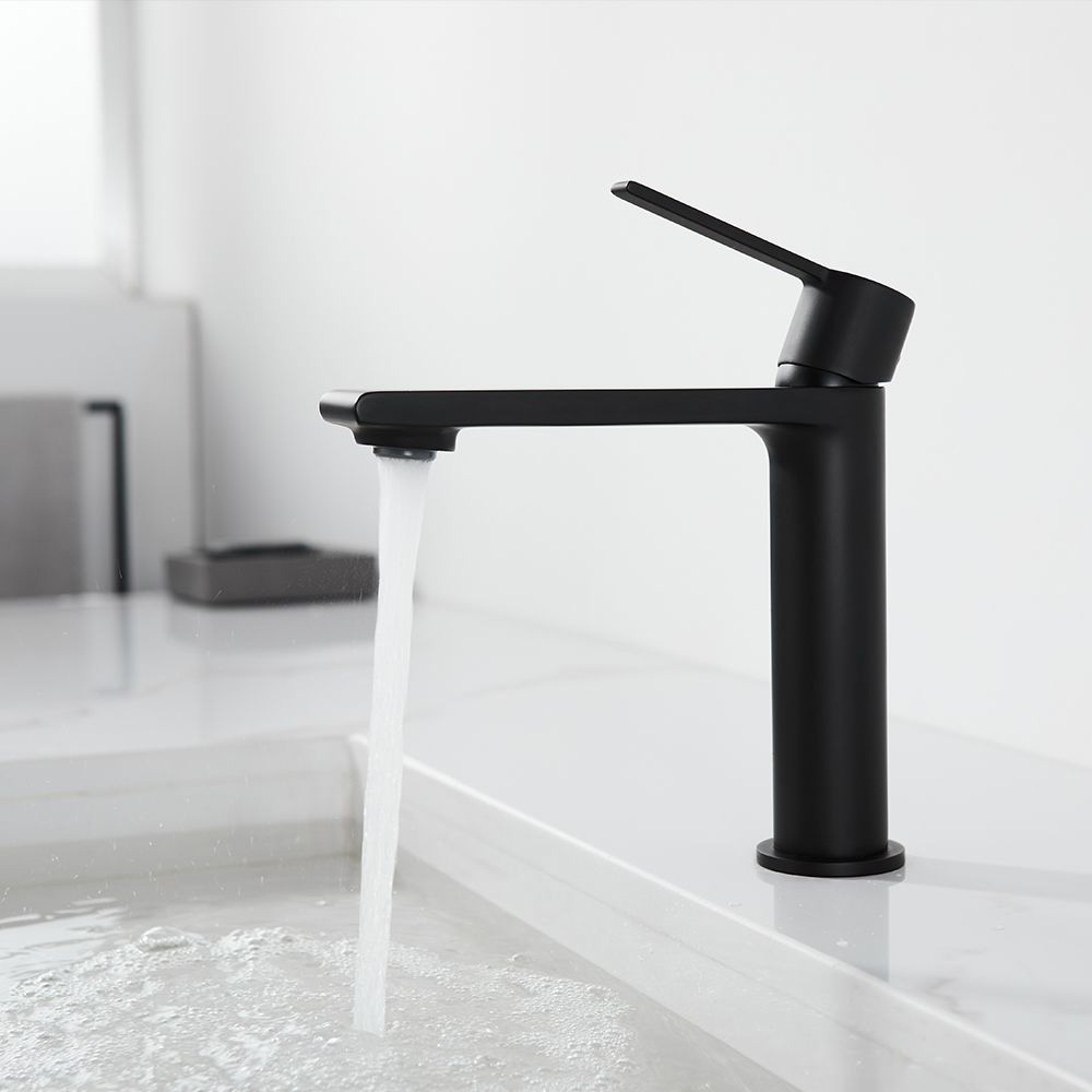 Εικόνα της Μπαταρία Νιπτήρος Orabella Elegance 10245 Μαύρο Ματ