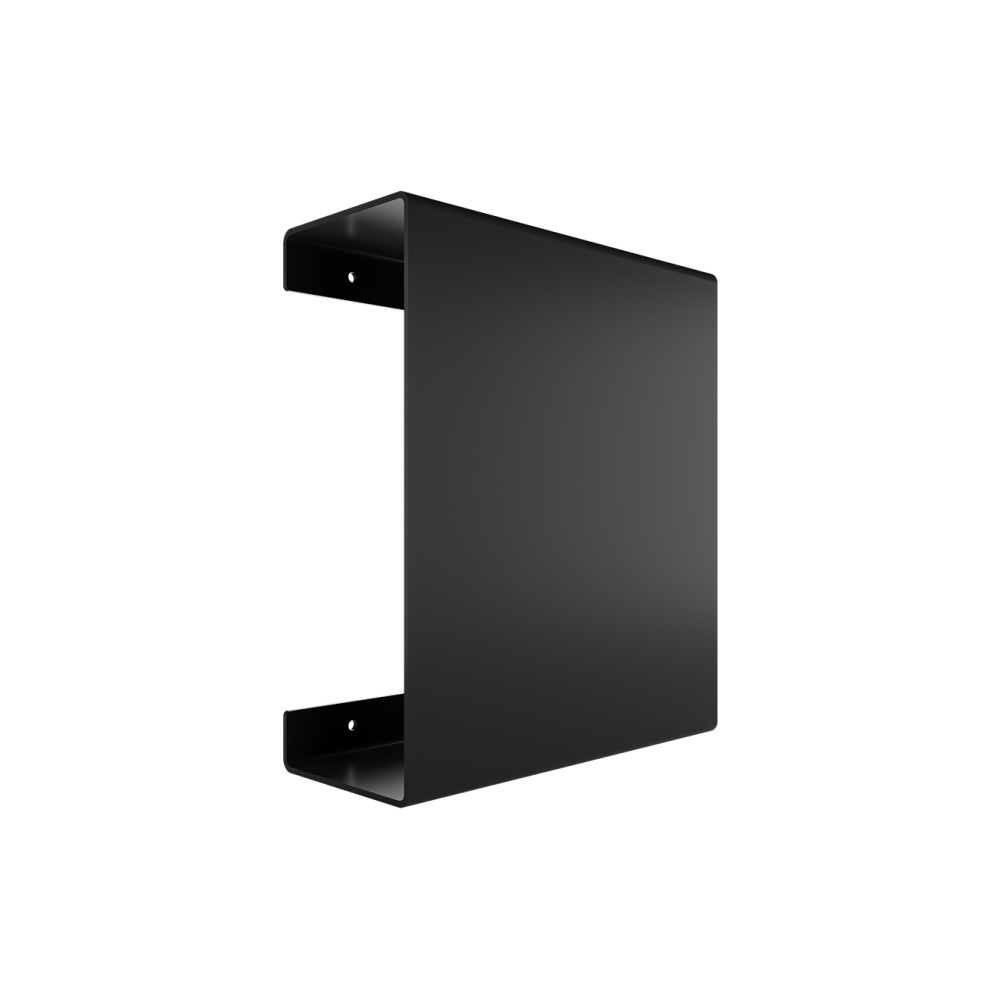 Εικόνα της Ράφι Κλειστό 27cm Verdi Strantza (23x10x27Υ cm) Black Matt 7230605