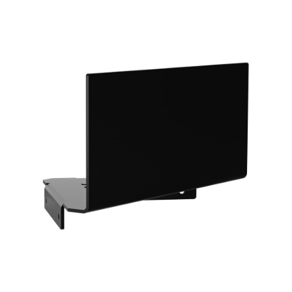 Εικόνα της Σπογγοθήκη Γωνιακή Πρόσοψης 12 cm Verdi Strantza (28.3x21.7x14.2Υ cm) Black Matt 7231205