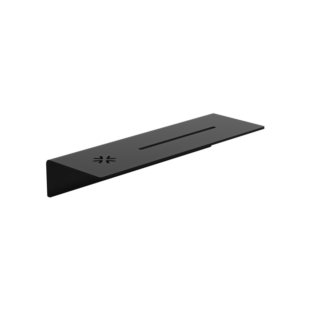 Εικόνα της Ράφι Με Αποστράγγιση  Verdi Strantza (30x9,3x5Υ cm) Black Matt 7231905