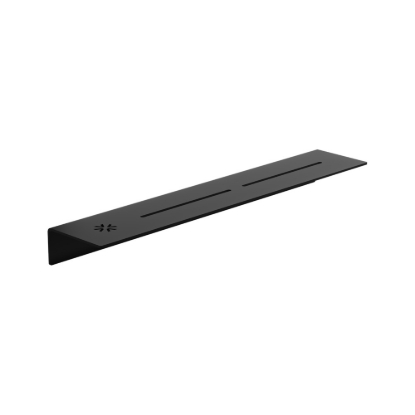 Εικόνα της Ράφι Με Αποστράγγιση  Verdi Strantza (50x9,3x5Υ cm) Black Matt 7232005