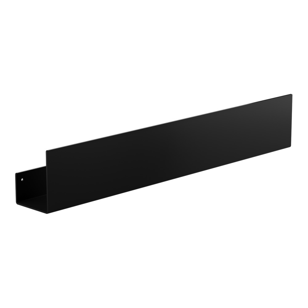 Εικόνα της Ράφι Υψηλής Προσοψης  Verdi Strantza (70x9,3x12Υ cm) Black Matt 7233305
