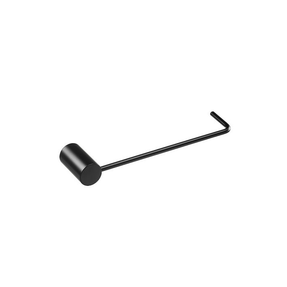 Εικόνα της Κρίκος Ίσιος Με Μονή Στήριξη Verdi Lamda Black Matt 3011305