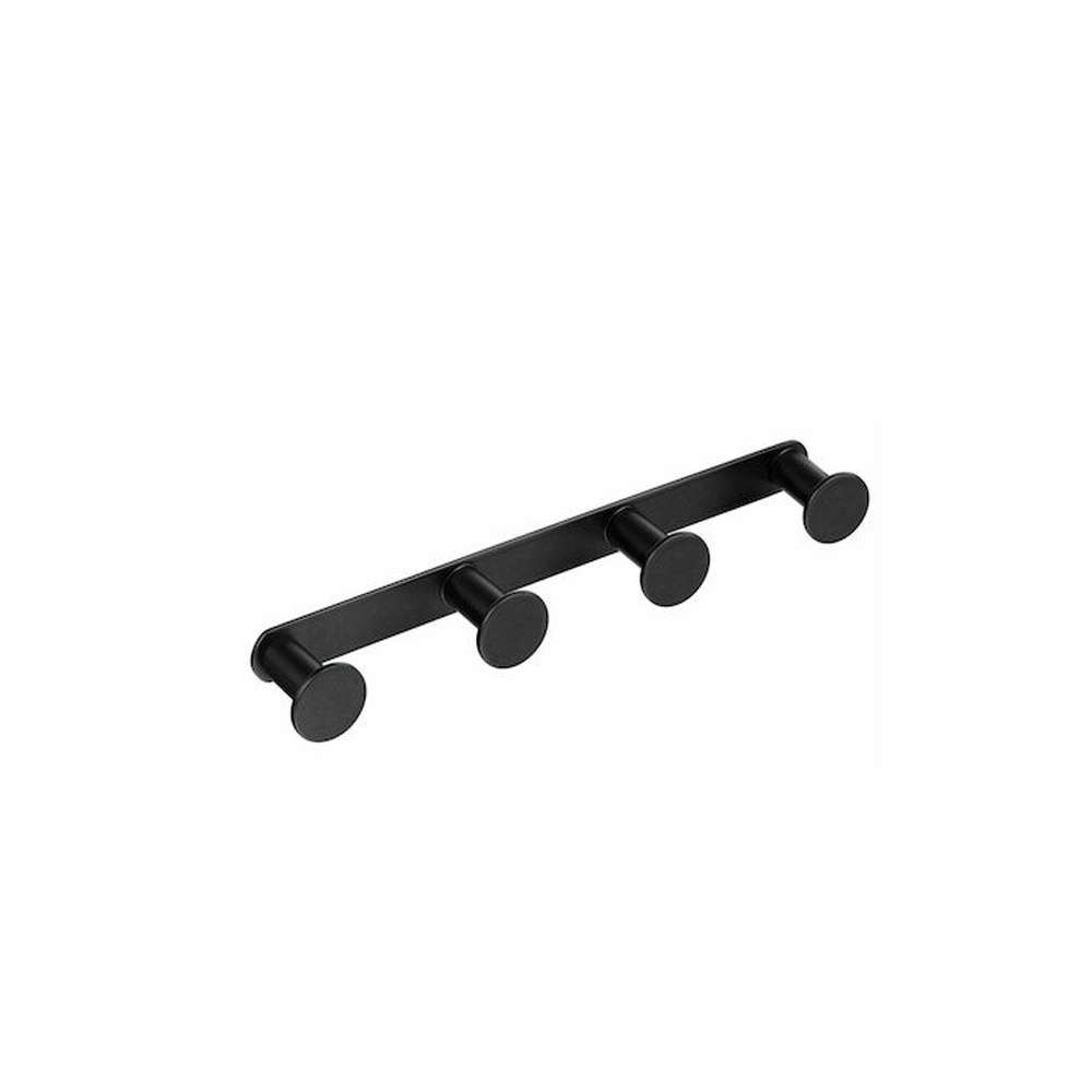 Εικόνα της Τετραπλό  Άγγιστρο Verdi Omicron Black Matt 3024205