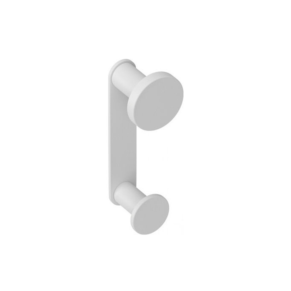 Εικόνα της Άγγιστρο Διπλό  Verdi Lamda White Matt 3011201