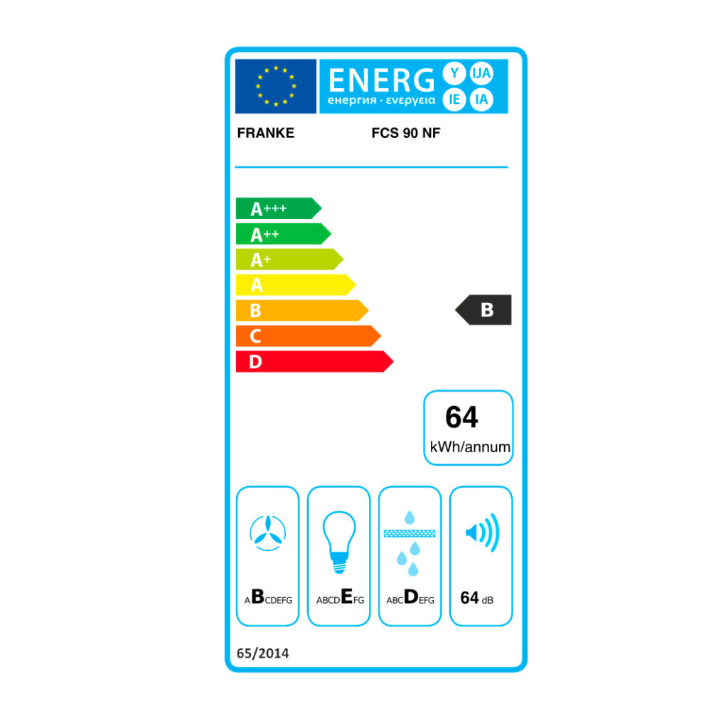 Εικόνα της Απορροφητήρας Franke Country Linear FCS 90 NF White Καμινάδα 90cm & Kit πλαισίου Lime 90 C2 3105001046 - 3128520028 (321.0693.758 - 112.0693.762)