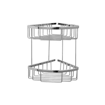 Εικόνα της Σπογγοθήκη Γωνιακή Διπλή Verdi R-10 Χρωμέ 9020422