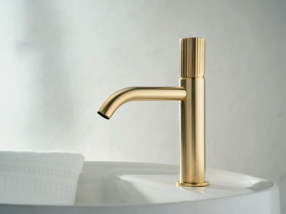 Εικόνα της Μπαταρία Νιπτήρος Eurorama Oso 178309-201 Brushed Gold