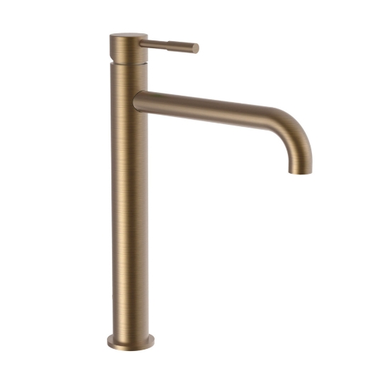 Εικόνα της Μπαταρία Νιπτήρος Επικαθήμενη  La Torre New Tech 12507-221 Antique Brass