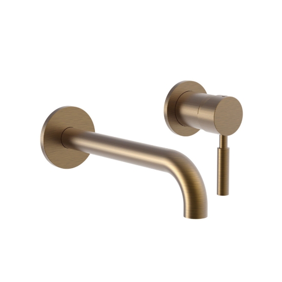 Εικόνα της Μπαταρία Νιπτήρος Εντοιχισμού La Torre New Tech 2 Οπών  12208-221 Antique Brass