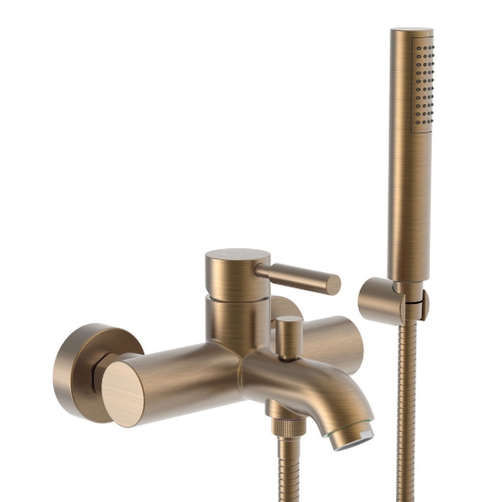 Εικόνα της Μπαταρία Λουτρού La Torre New Tech 12019-221 Antique Brass