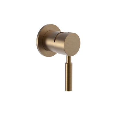 Εικόνα της Μίκτης Εντοιχισμού 1 Εξόδου La Torre New Tech 12051SP-221 Antique Brass