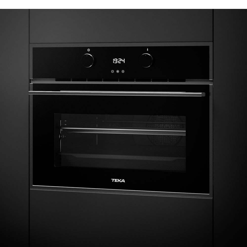 Εικόνα της Φούρνος Compact Teka HLC 840 Hydroclean Pro Inox/Μαύρο 41531020