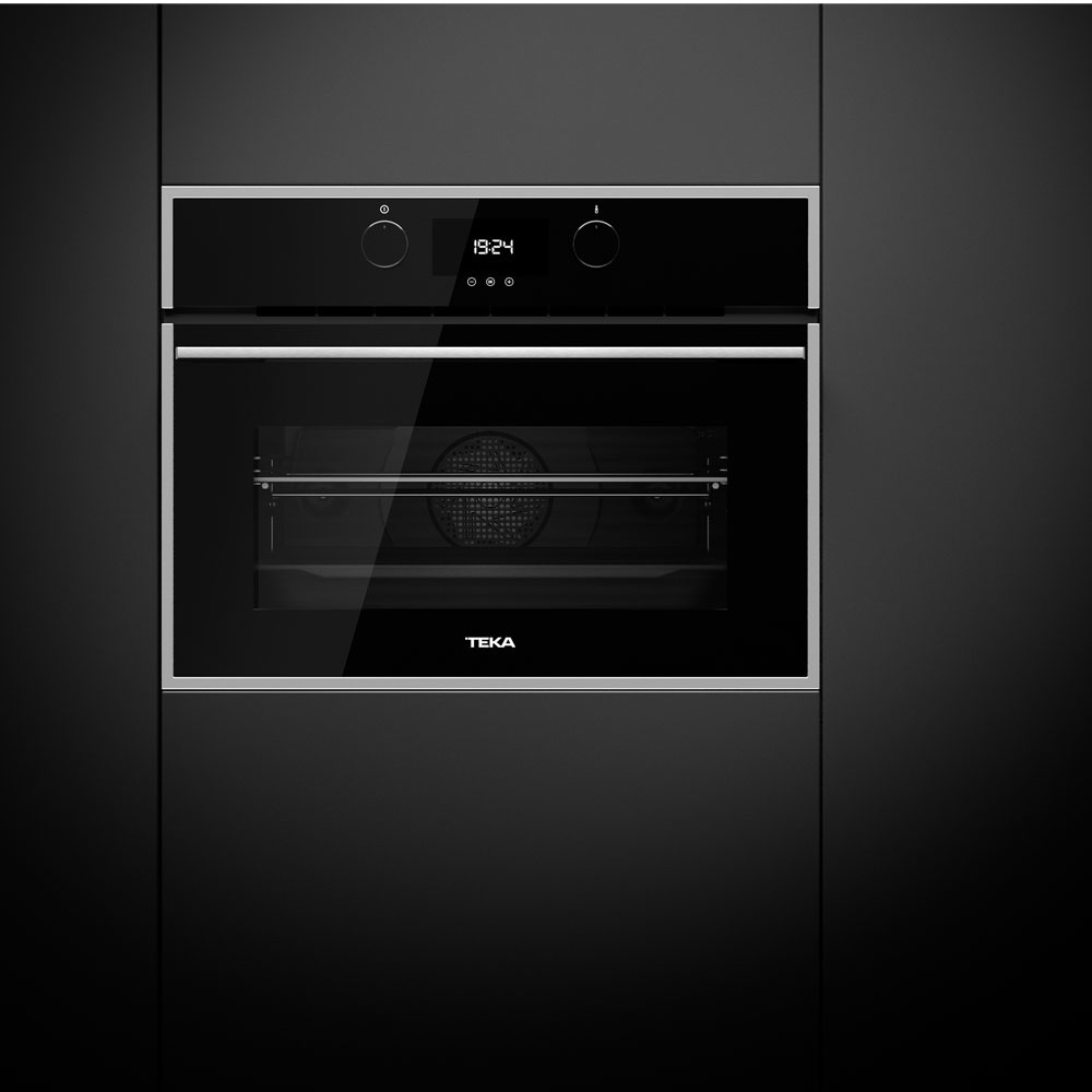 Εικόνα της Φούρνος Compact Teka HLC 840 Hydroclean Pro Inox/Μαύρο 41531020