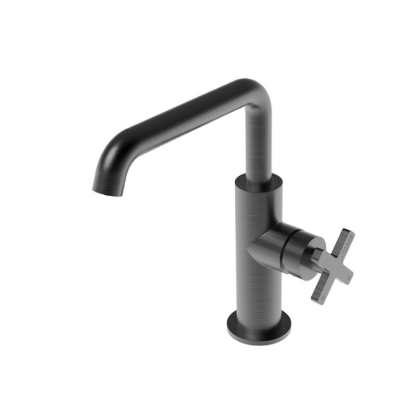 Εικόνα της Μπαταρία Νιπτήρος La Torre Elle Cross 38020-410 Black Brushed