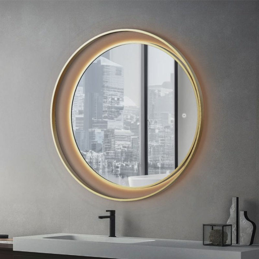Εικόνα της Καθρέπτης Φωτιζόμενος LED Luminor Eclipse 82 Ø82/70cm