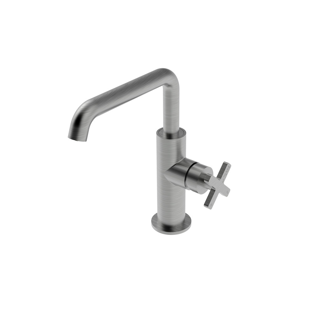 Εικόνα της Μπαταρία Νιπτήρος La Torre Elle Cross 38020-110 Inox Finish