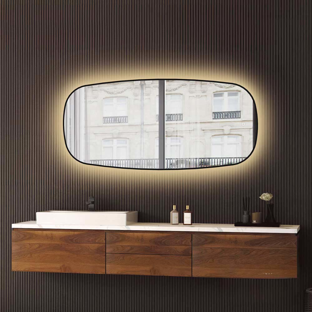 Εικόνα της Καθρέπτης Φωτιζόμενος LED Luminor Zen 50 50x110cm
