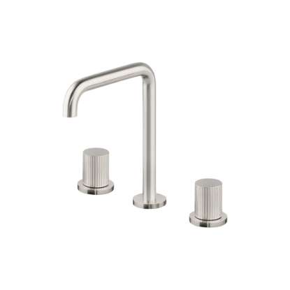 Εικόνα της Μπαταρία Νιπτήρος Πάγκου  3 Οπών Eurorama Oso 178331-110 Inox Finish