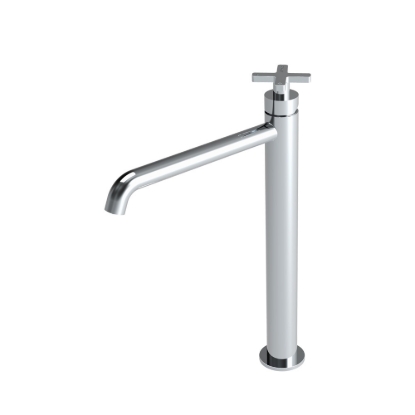 Εικόνα της Μπαταρία Νιπτήρος Επικαθήμενη  La Torre Elle Cross 38016-100 Chrome