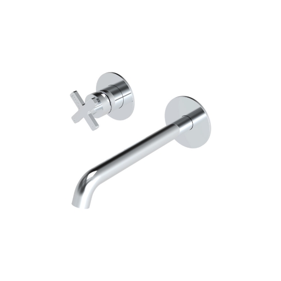 Εικόνα της Μπαταρία Νιπτήρος Εντοιχισμού La Torre Elle Cross 38032-100 Chrome