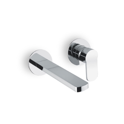 Εικόνα της Μπαταρία Νιπτήρος Εντοιχισμού Armando Vicario Glam 610045-100 Chrome