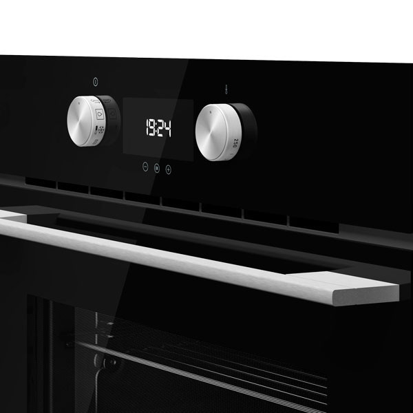 Εικόνα της Φούρνος Compact Teka HLC 8400 BK Hydroclean Pro Ύψος 45cm Black Glass 111130003