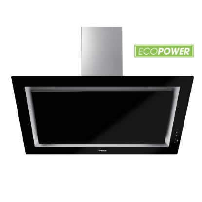 Εικόνα της Απορροφητήρας Teka DLV 98667 Ecopower Καμινάδα 90cm Μαύρο Κρύσταλλο 112930029