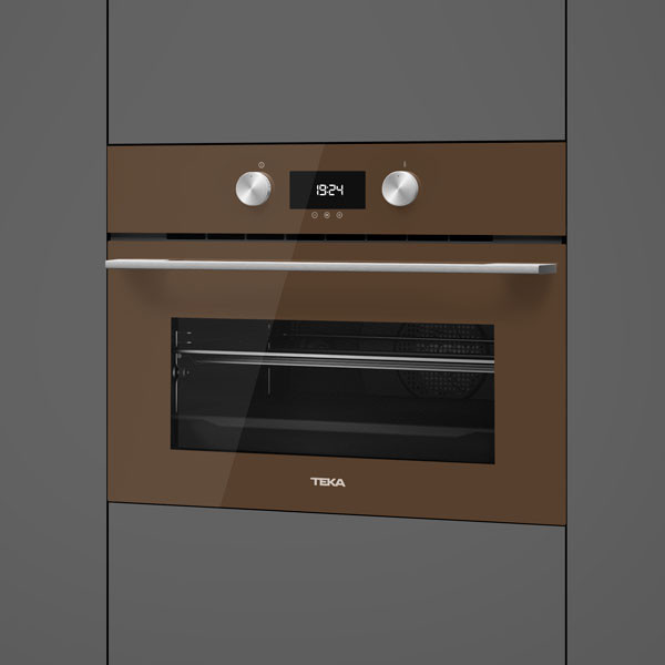 Εικόνα της Φούρνος Compact Teka HLC 8400 LB Hydroclean Pro Ύψος 45cm London Brick Brown 111130006