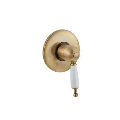 Εικόνα της Μίκτης Εντοιχισμού 1 Εξόδου Bugnatese Oxford 6330-220 Bronze/Λευκό