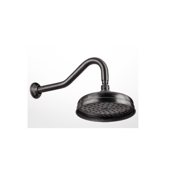 Εικόνα της Ανακλινόμενη Κεφαλή Ø20 Με Επίτοιχο Μπράτσο CIV19116-400 Black Matt