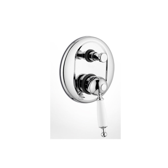 Εικόνα της Μίκτης Εντοιχισμού 2 Εξόδων Bugnatese Oxford 6372-100 Chrome