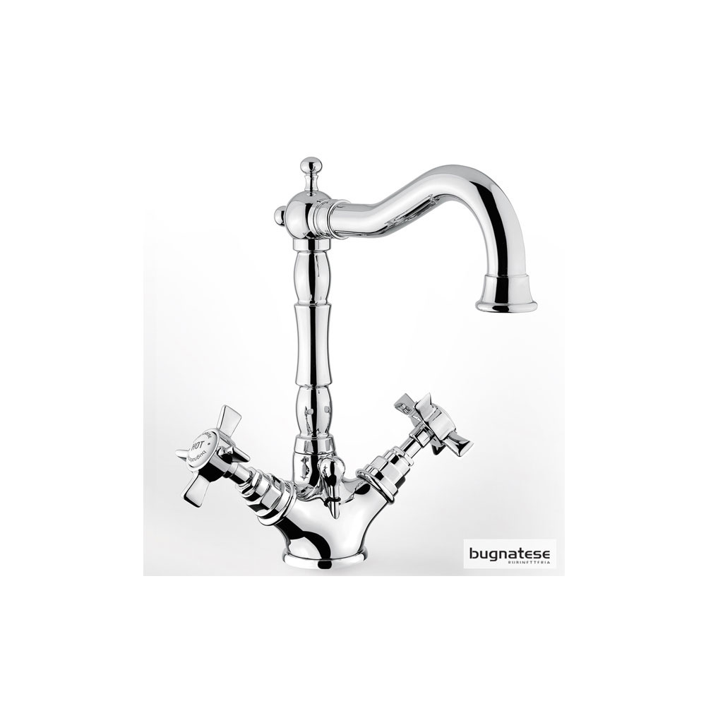 Εικόνα της Μπαταρία Νιπτήρος Bugnatese Princeton 834-100 Chrome