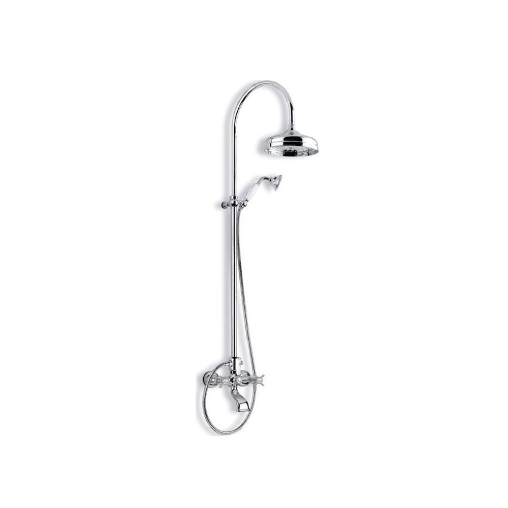 Εικόνα της Στήλη Ντούς 3 Εξόδων Bugnatese Princeton CD801-100 Chrome