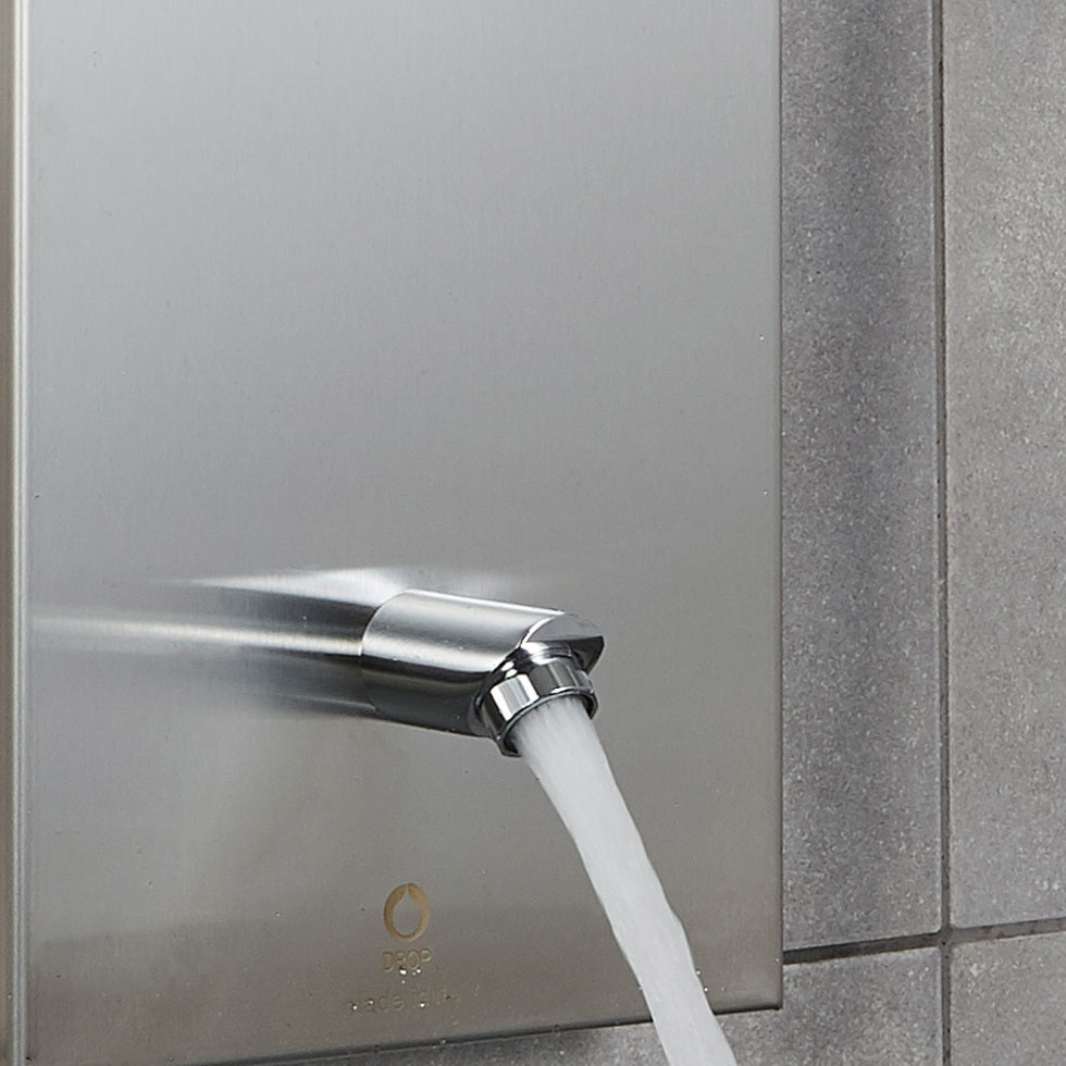 Εικόνα της Στήλη Ντούς-Υδρομασάζ Dolce Vita Elite 110 Inox  5 Εξόδων