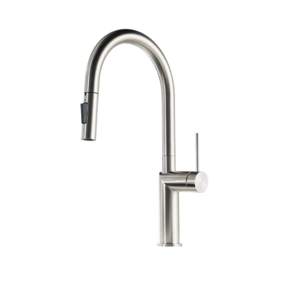 Εικόνα της Μπαταρία Κουζίνας Cora 63630-111 Ντους Inox