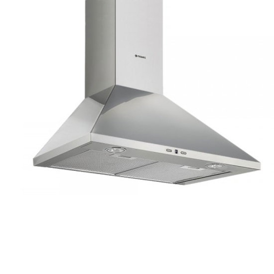 Εικόνα της Απορροφητήρας Pyramis Καμινάδα Τετράγωνη Plus 60cm 065038001