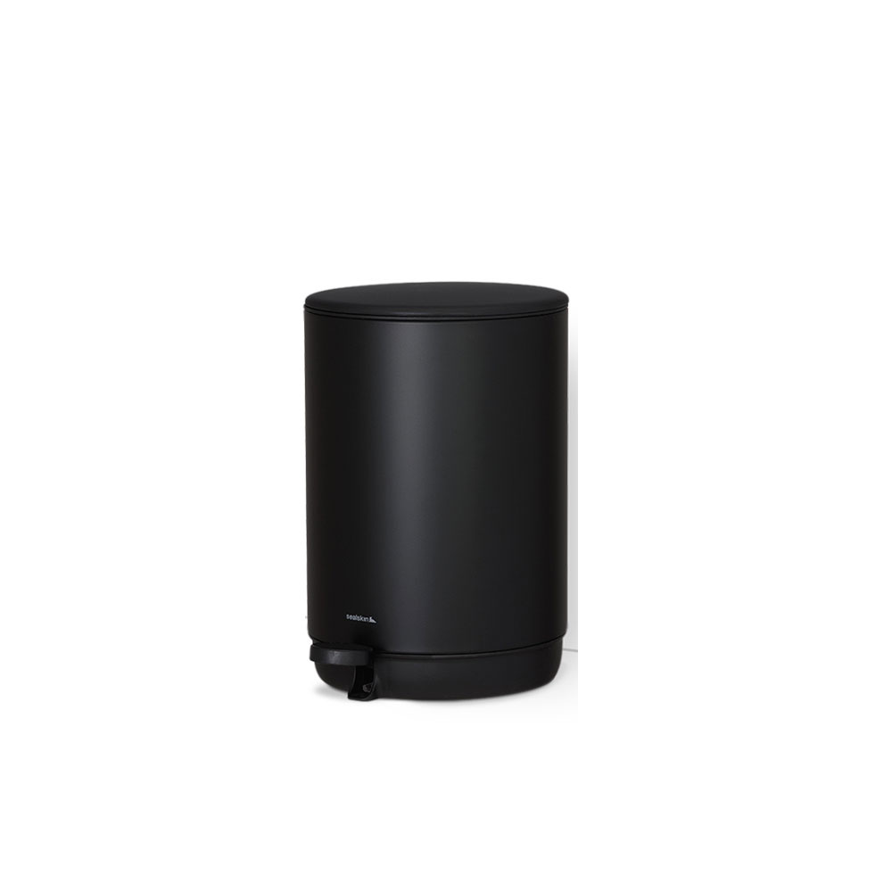 Εικόνα της Χαρτοδοχείο Geesa Με Soft Close 800063-400 5lt  Ø23xH31(cm) Black Matt