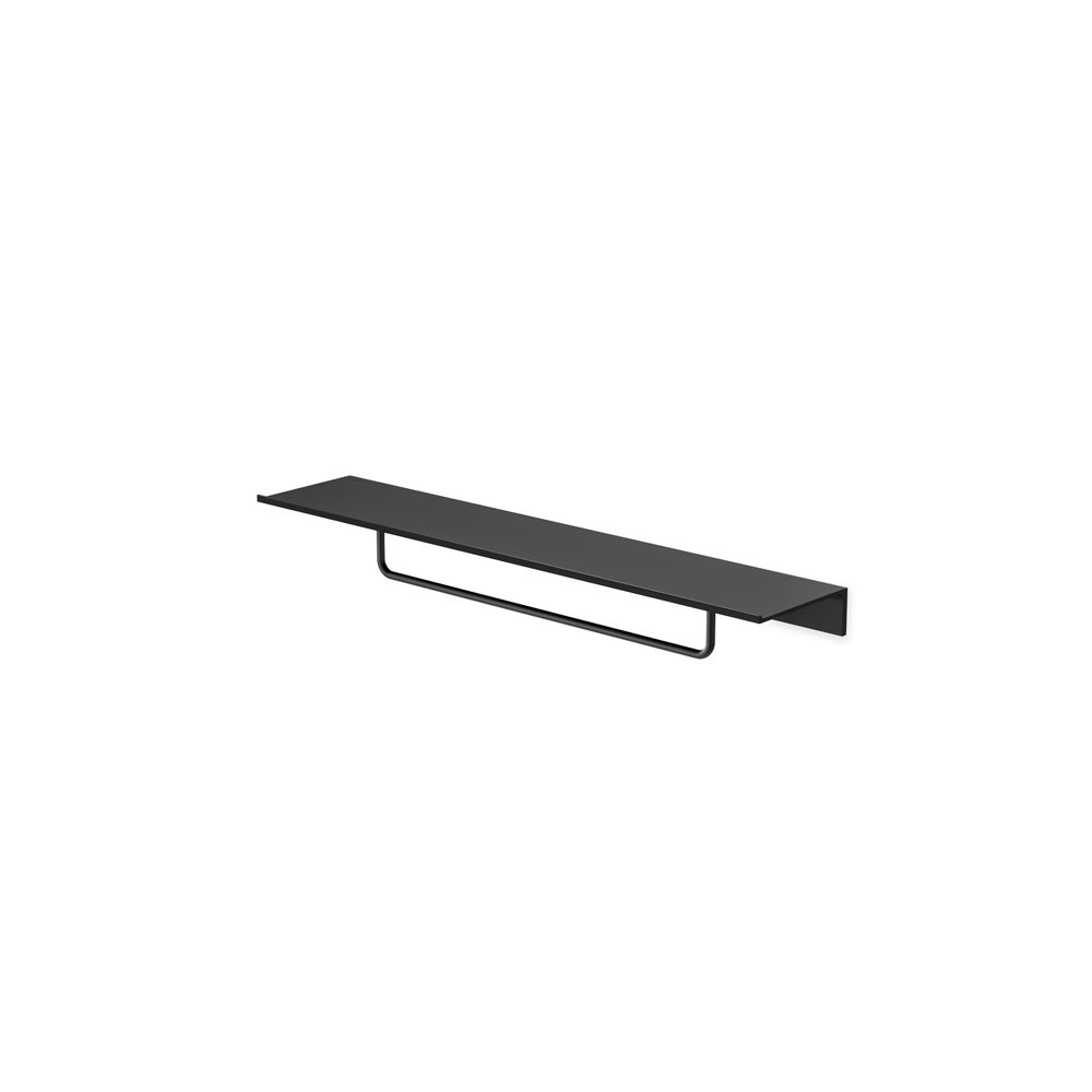Εικόνα της Εταζέρα Με Πετσετοθήκη Μονή Geesa Leev 60cm Black Matt 8207/60-400