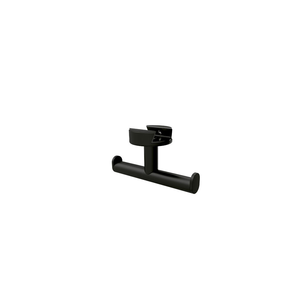 Εικόνα της Κρεμαστό  Άγγιστρο Διπλό Geesa Leev Black Matt 8215-400