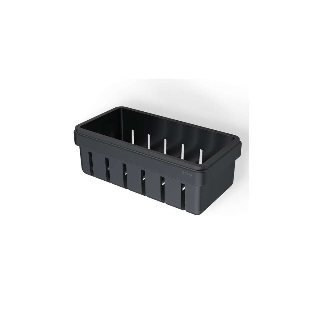 Εικόνα της Σπογγοθήκη - Μπουκαλοθήκη Geesa Frame 8801-400 Black Matt