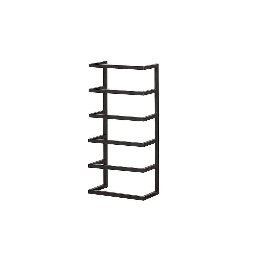 Εικόνα της Επίτοιχη Ραφιέρα Geesa Nemox Black Matt 30746-400