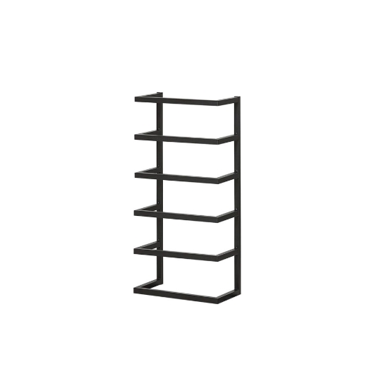 Εικόνα της Επίτοιχη Ραφιέρα Geesa Nemox Black Matt 30746-400