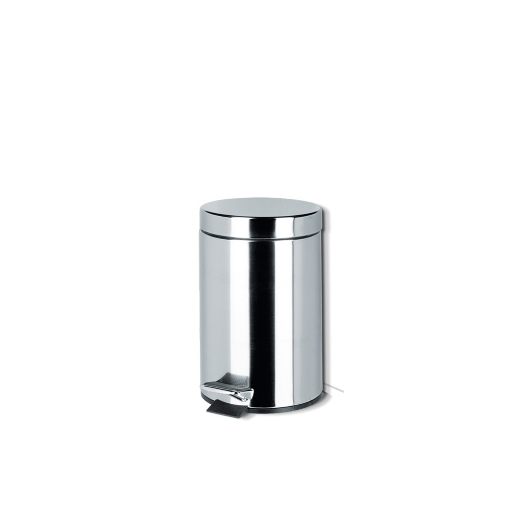 Εικόνα της Χαρτοδοχείο Geesa 634-100 3lt  Ø17xH26(cm) Chrome