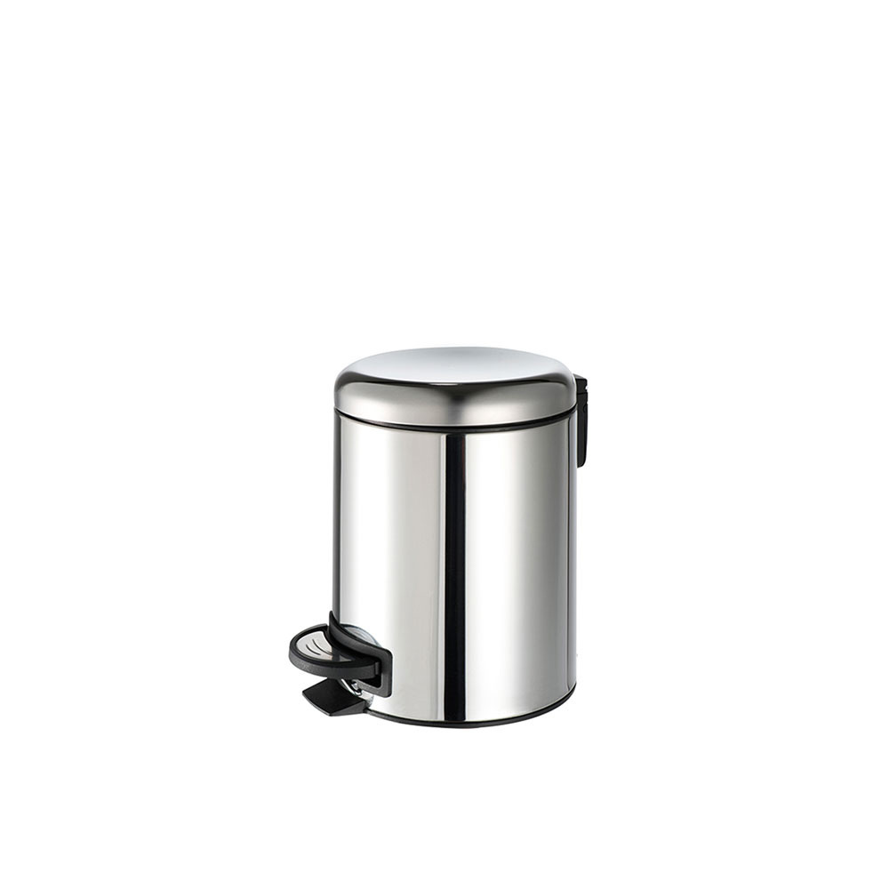 Εικόνα της Χαρτοδοχείο Geesa 645-100 5lt  Ø20xH28(cm) Chrome