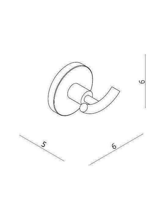 Εικόνα της Άγκιστρο Διπλό Langberger Series 108 21108-32A Chrome