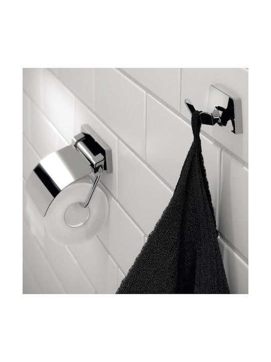 Εικόνα της Χαρτοθήκη Με Κάλυμμα Geesa Standard - Hotelia 5144 Chrome