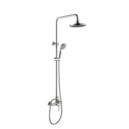 Εικόνα της Στήλη Ντούς 2 Εξόδων Pyramis Rota Plus (Ανοξ. Κεφαλή Ντους) 090995001