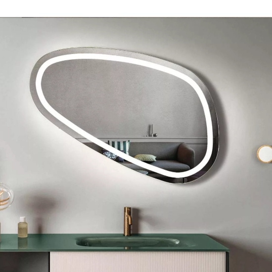 Εικόνα της Καθρέπτης Φωτιζόμενος LED Luminor Joker 80 80x45cm